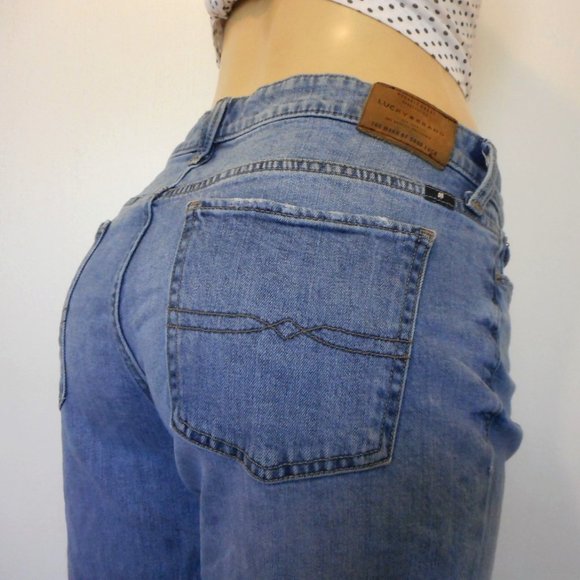 Lucky Brand Denim - 🌸SOLD🌸 LUCKY BRAND Jeans Size 14 Sweet Crop Denim